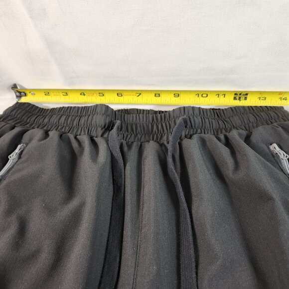 Farungs Women's Activewear Pants Stretch Waist Zip Pockets Jogging Sz Large - Picture 5 of 11